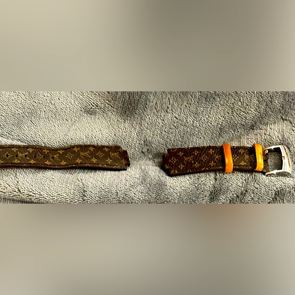 Authentic Louis Vuitton Monogram Strap for tambour watch *DO NOT BUY*